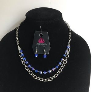 Paparazzi Necklace with matching earrings